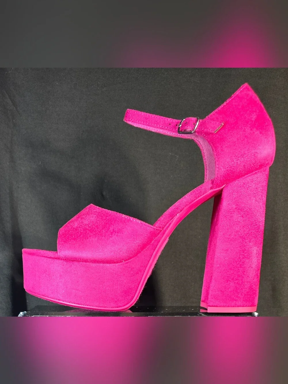 SODA “Talisa” Hot Pink Platform Heels – Women’s Size 10 – New in Box